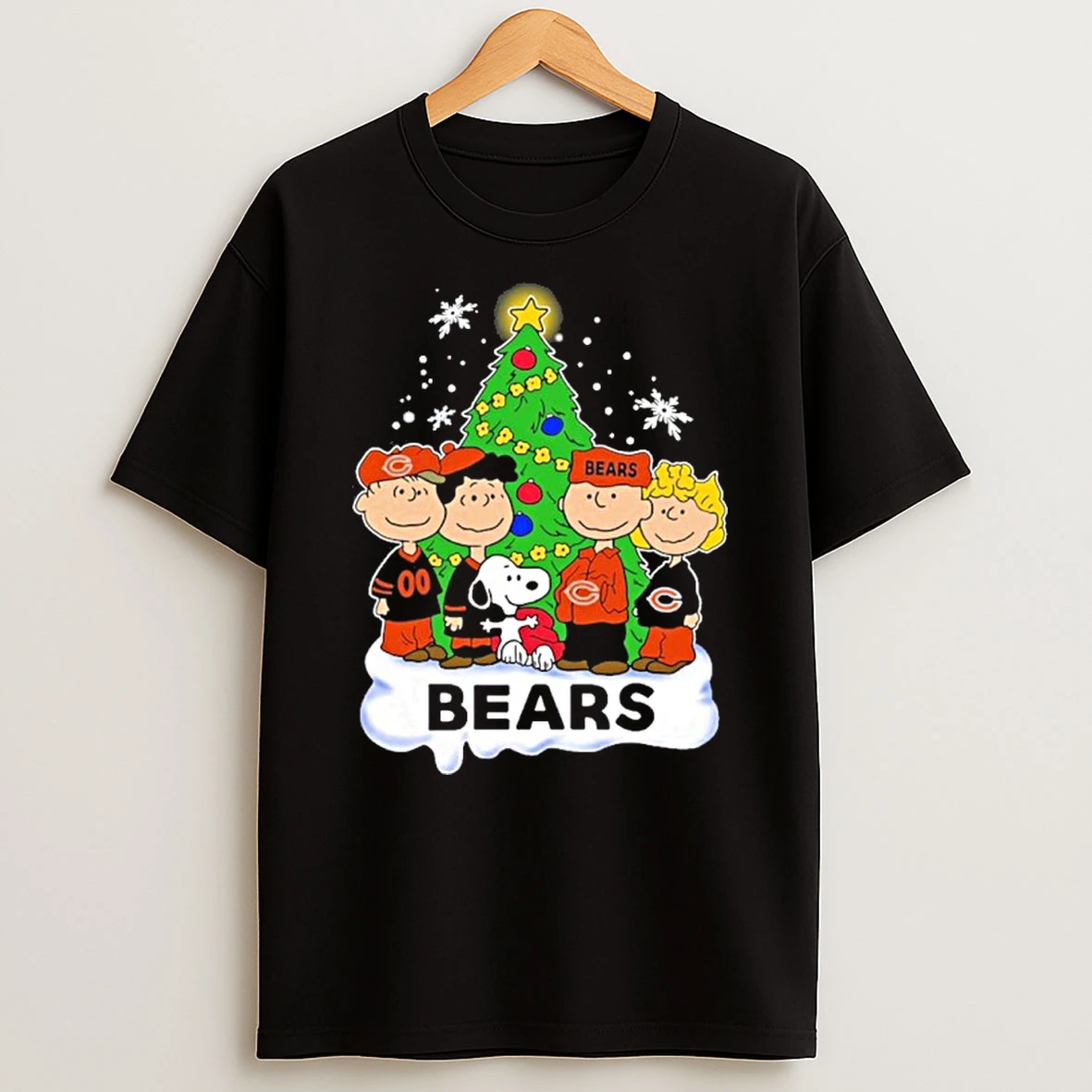 Chicago Bears X The Peanuts Christmas 2025 Tshirt Hoodie