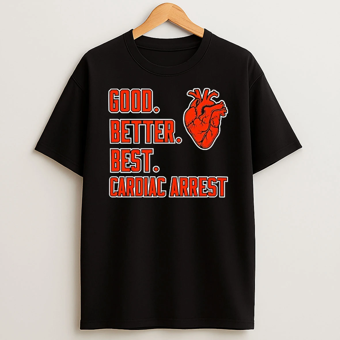 Chicago Bears Heart Good Better Best Cardiac Arrest Tshirt Hoodie