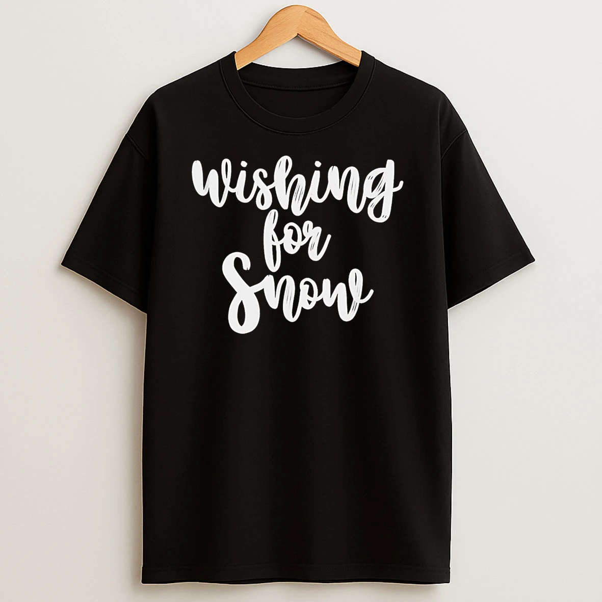 Christmas Wishing For Snow Tshirt Hoodie