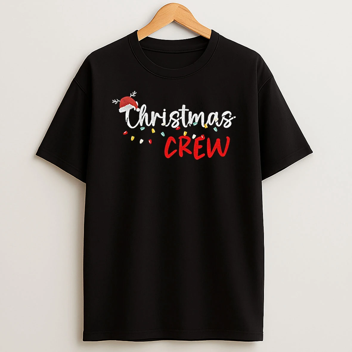 Christmas Crew Matching Family Holiday Xmas Tshirt Hoodie