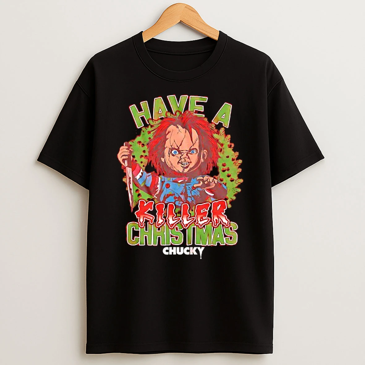 Chucky Have A Killer Christmas Tshirt Hoodie