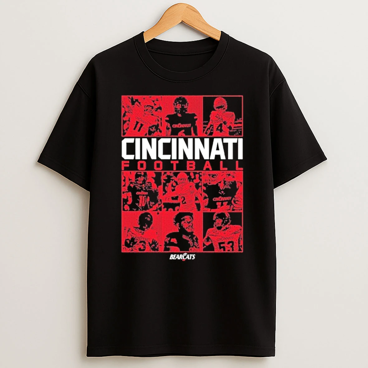 Cincinnati Bearcats Football Playmakers 2025 Tshirt Hoodie
