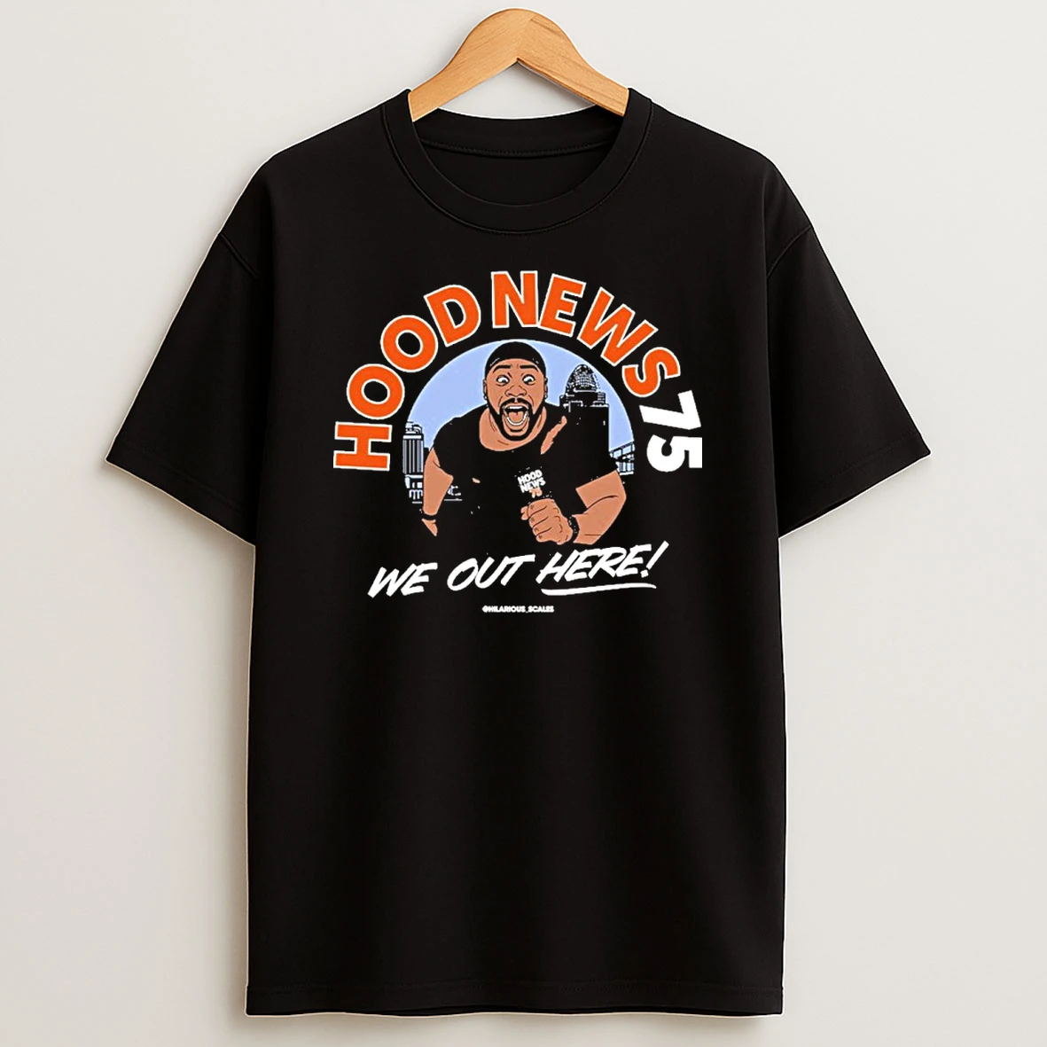 Cincinnati We Out Here Hood News 75 Tshirt Hoodie