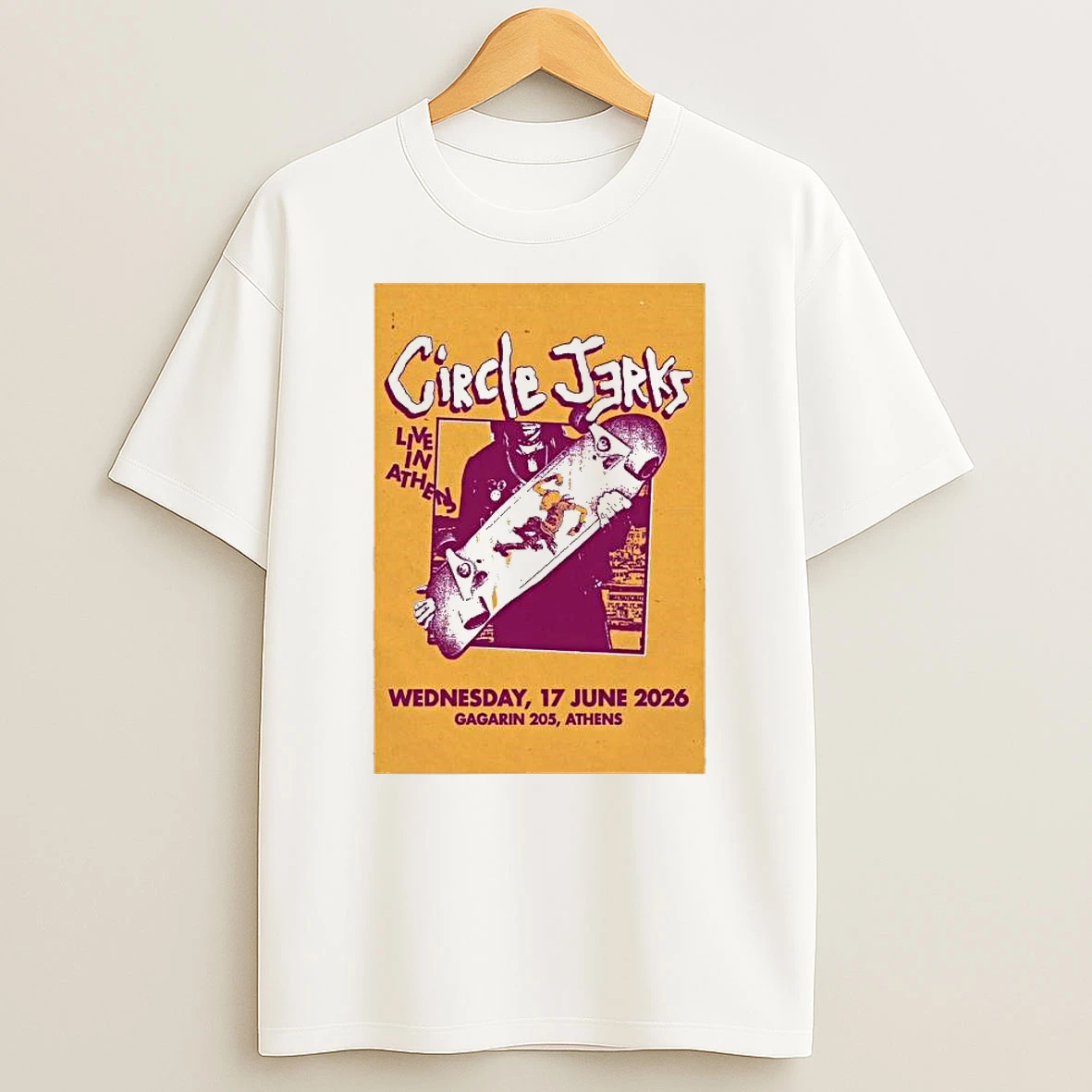 Circle Jerks At Gagarin 205 On June 17 2026 Tshirt Hoodie
