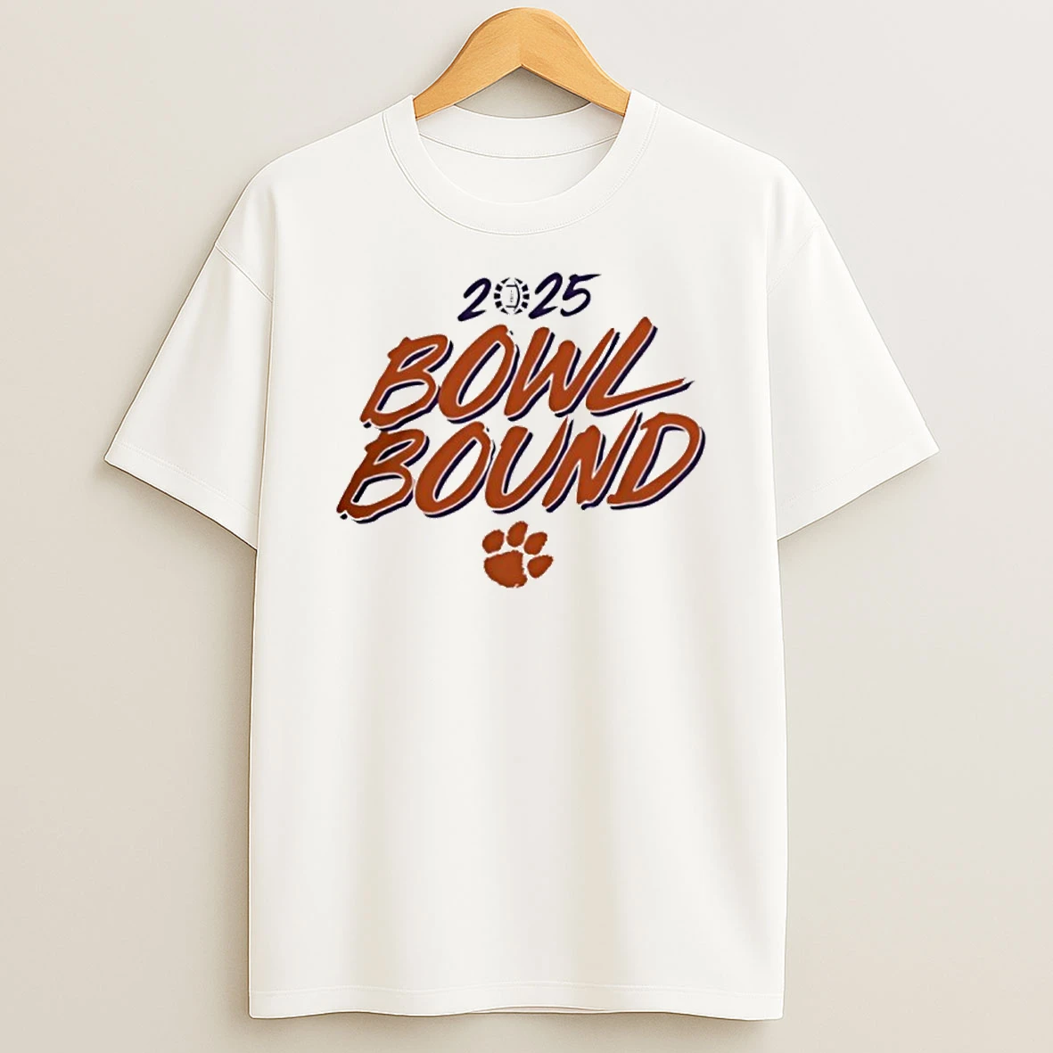 Clemson Tigers 2025 Bowl Season Bound Tshirt Hoodie