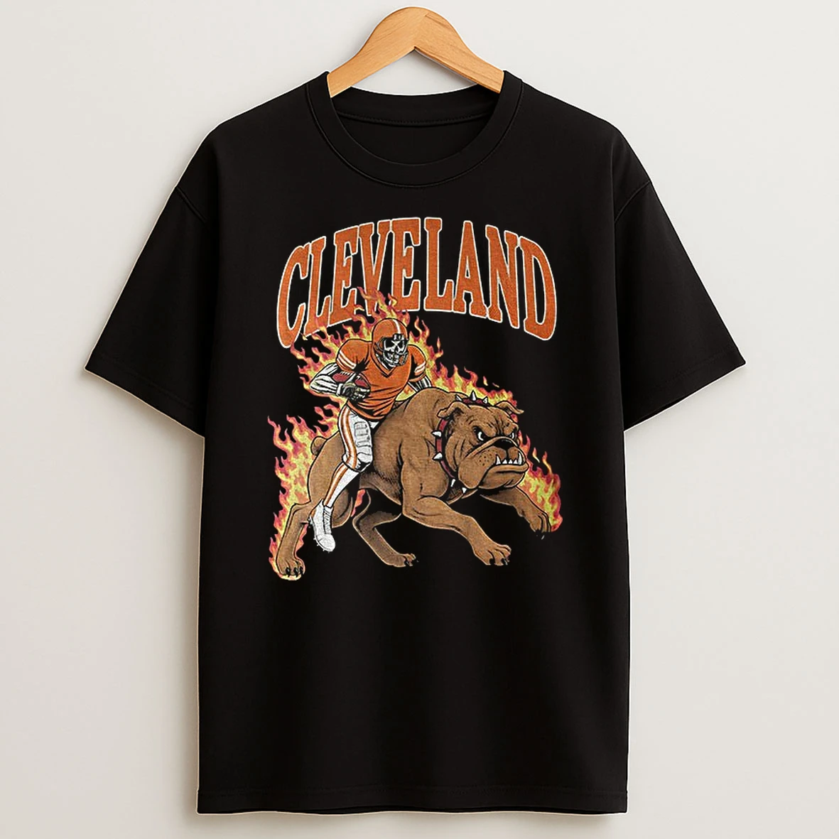 Cleveland Browns Bulldog Nfl Football Game Day 2025 Tshirt Hoodie