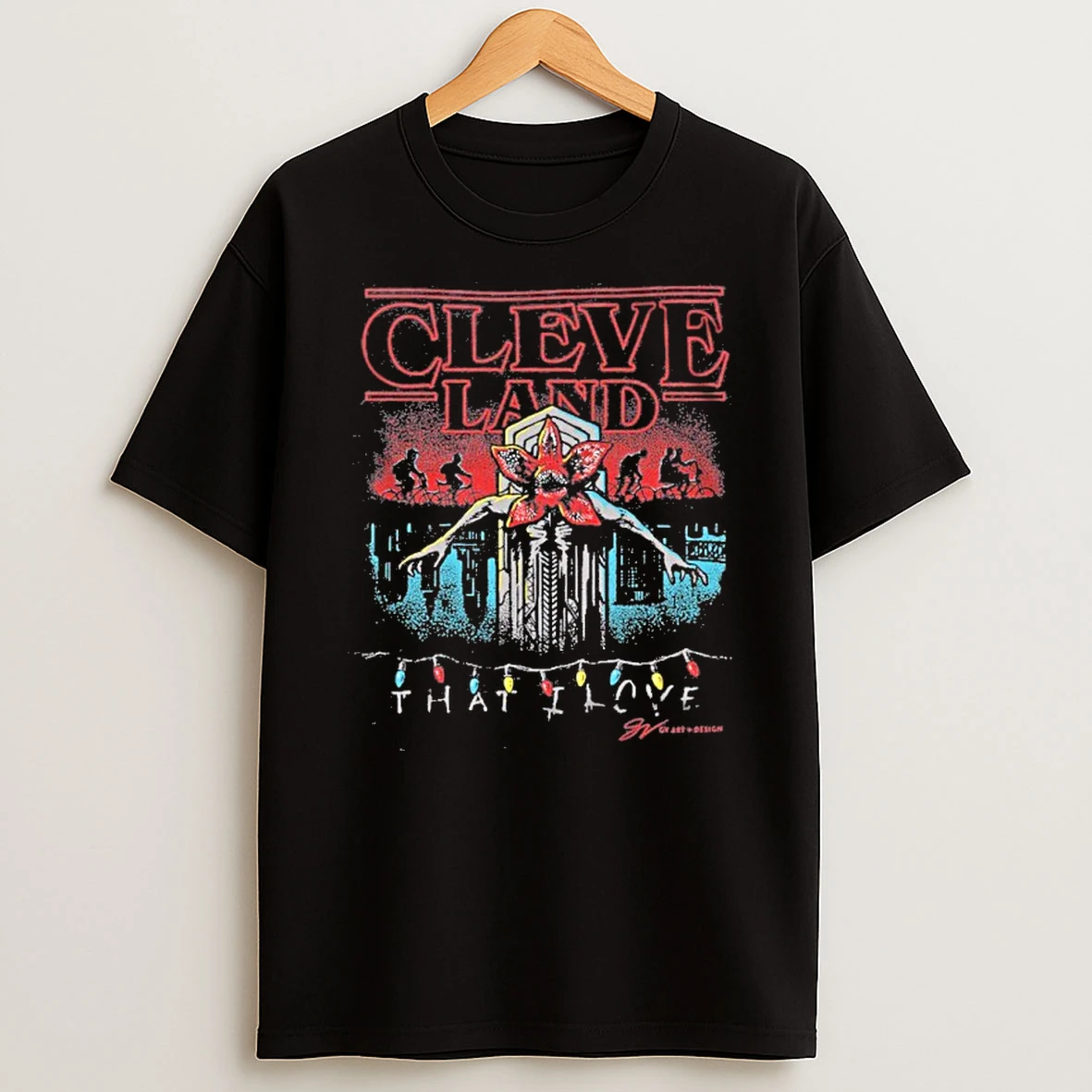 Cleveland Demoguardian X Stranger Things 5 Tshirt Hoodie