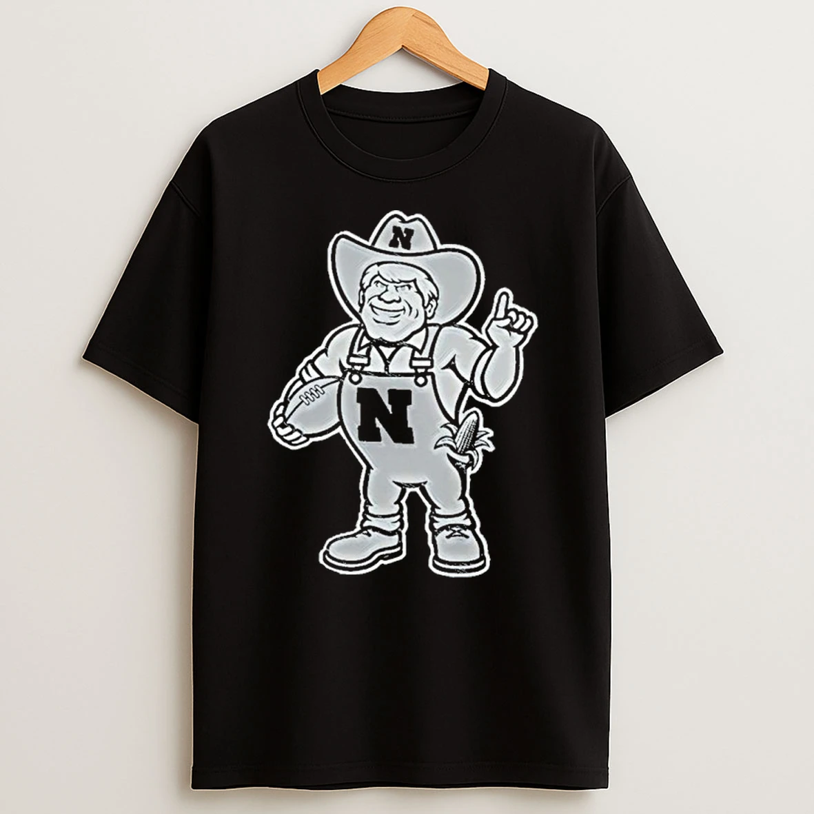 Coach Matt Rhule Nebraska Herbie Husker Logo Tshirt Hoodie
