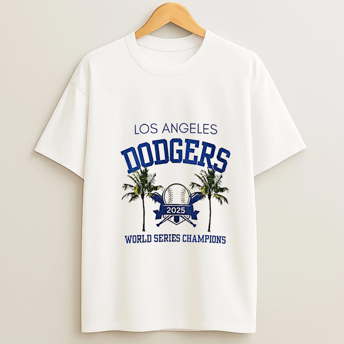 Coconut Trees Los Angeles Dodgers Baseball World Series 2025 Champions Tshirt Hoodie