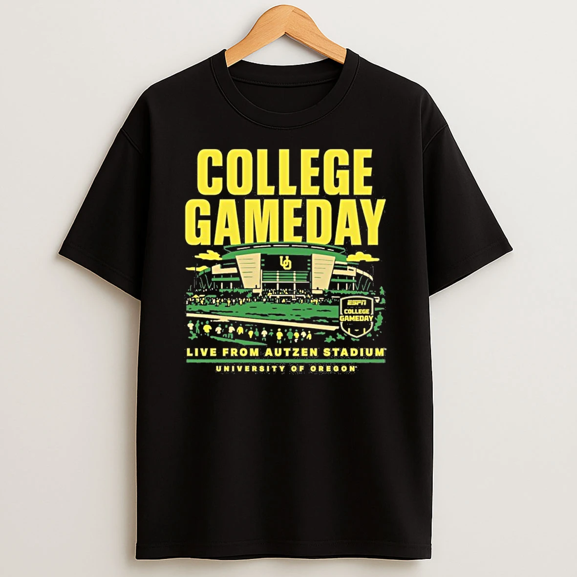College Gameday Oregon Ducks Live From Autzen Stadium Nov 22 2025 Tshirt Hoodie
