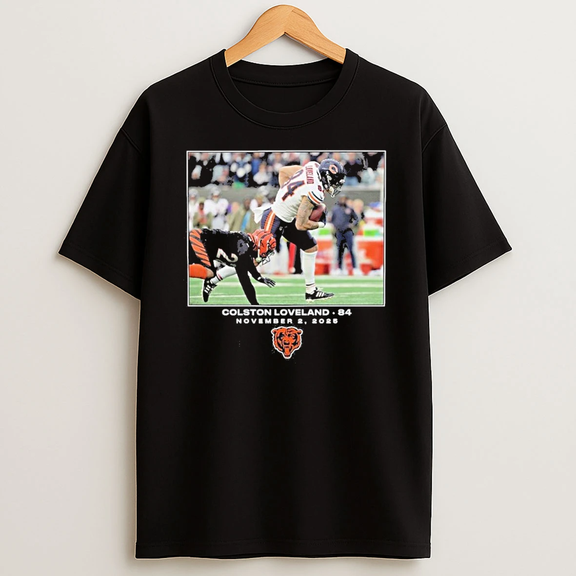 Colston Loveland Chicago Bears Nfl Flash Features Week 9 Tshirt Hoodie