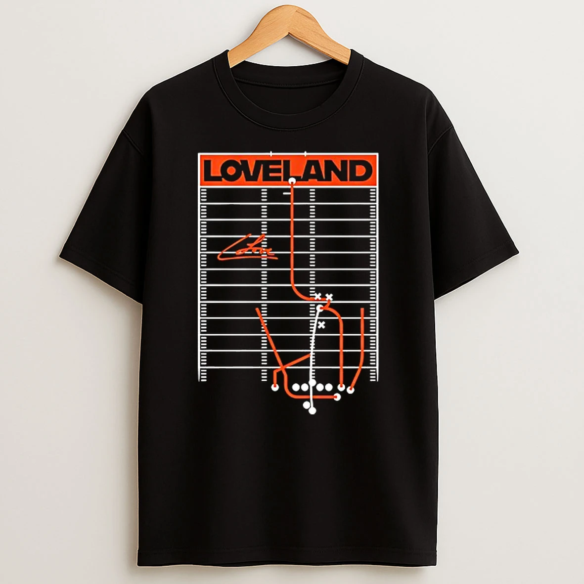 Colston Loveland Chicago Bears Take It To Loveland Signature Tshirt Hoodie