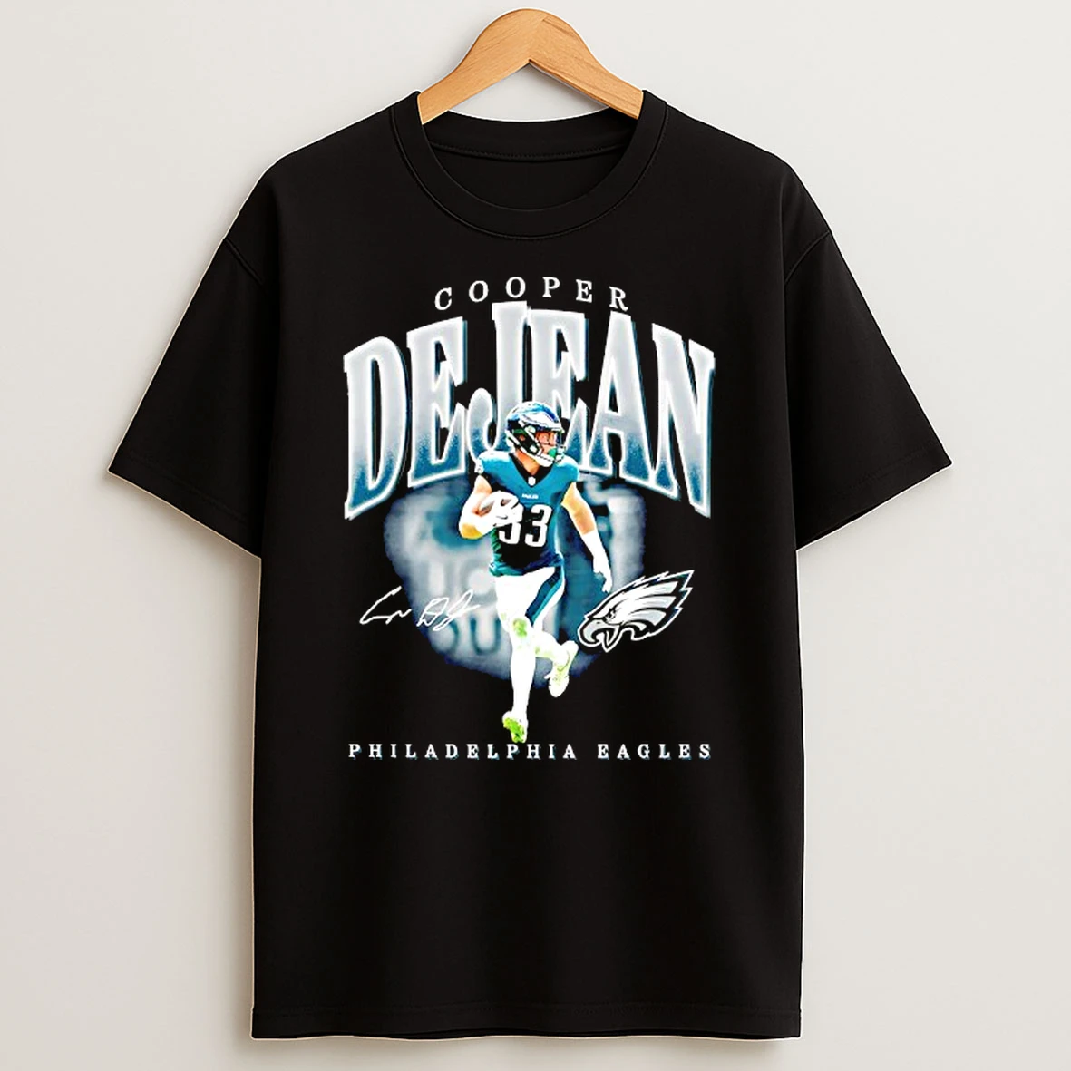 Cooper Dejean Philadelphia Eagles Signature Graphic Tshirt Hoodie