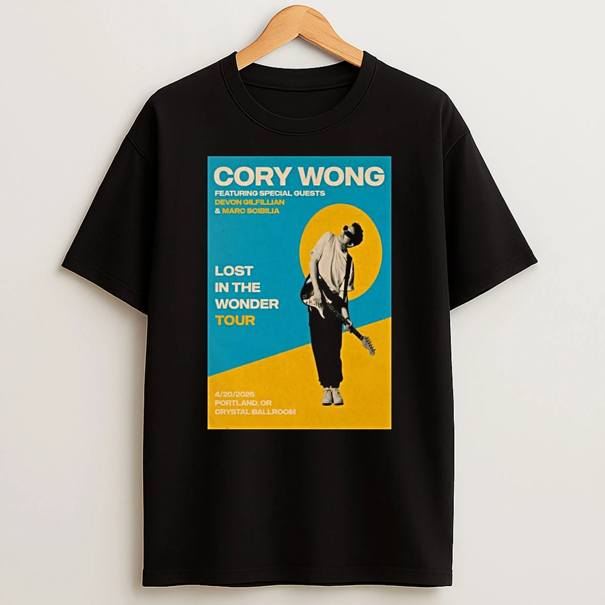 Cory Wong The Crystal Ballroom In Portland Or Apr 20 2026 Tshirt Hoodie