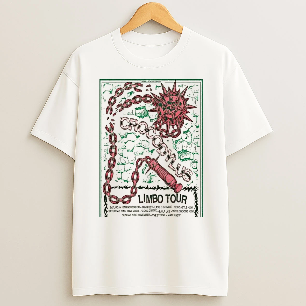 Crocodylus Limbo Tour 25 Tshirt Hoodie