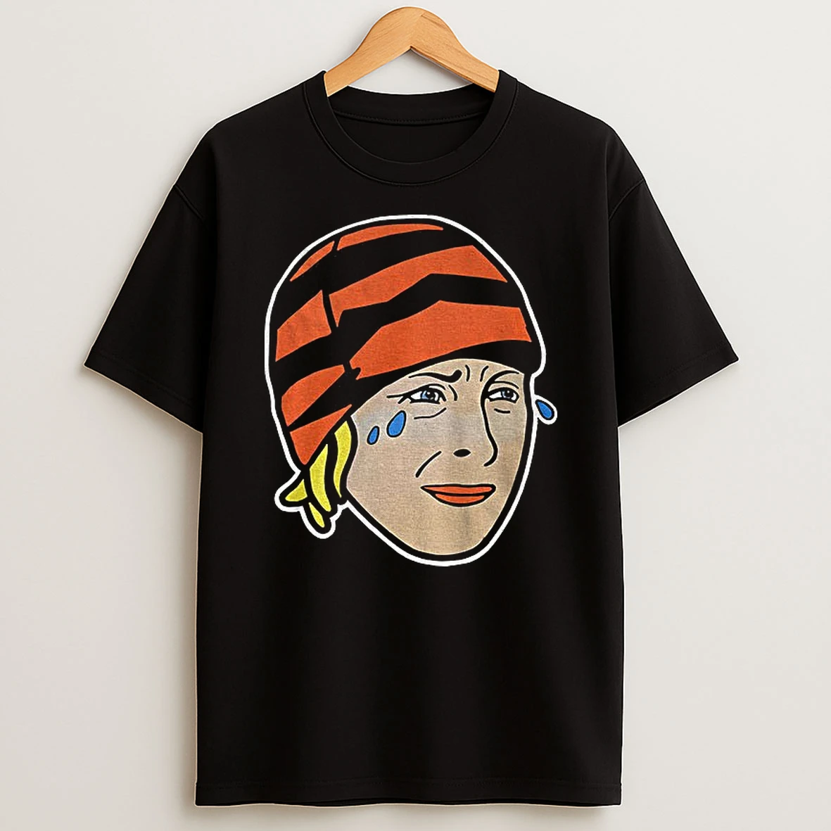 Crying Bengals Lady Pittsburgh 3 2 1 Bungled Tshirt Hoodie