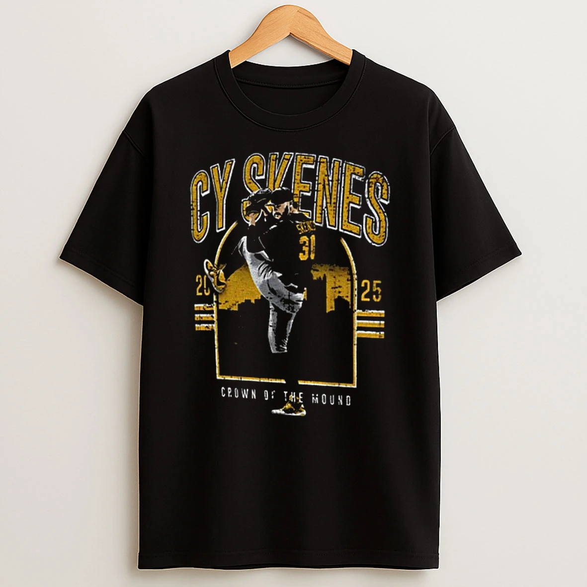 Cy Skenes Paul Skenes Pittsburgh Pirates Nfl Football Crown Of The Mound 2025 Png Tshirt Hoodie