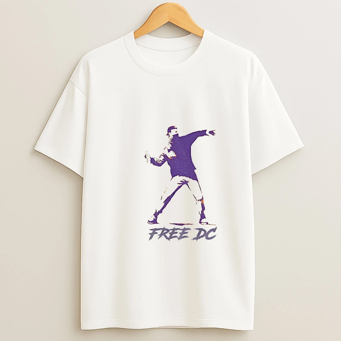 Dc Sandwich Thrower Banksy Inspired Free Dc Tshirt Hoodie