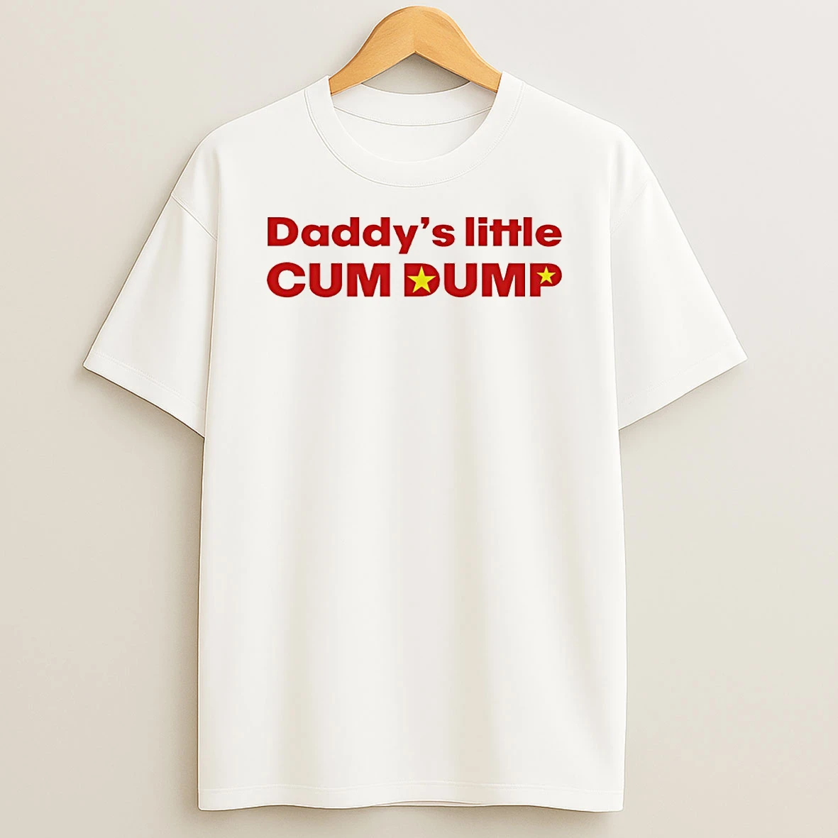 Daddys Little Cum Dump Circle Tshirt Hoodie