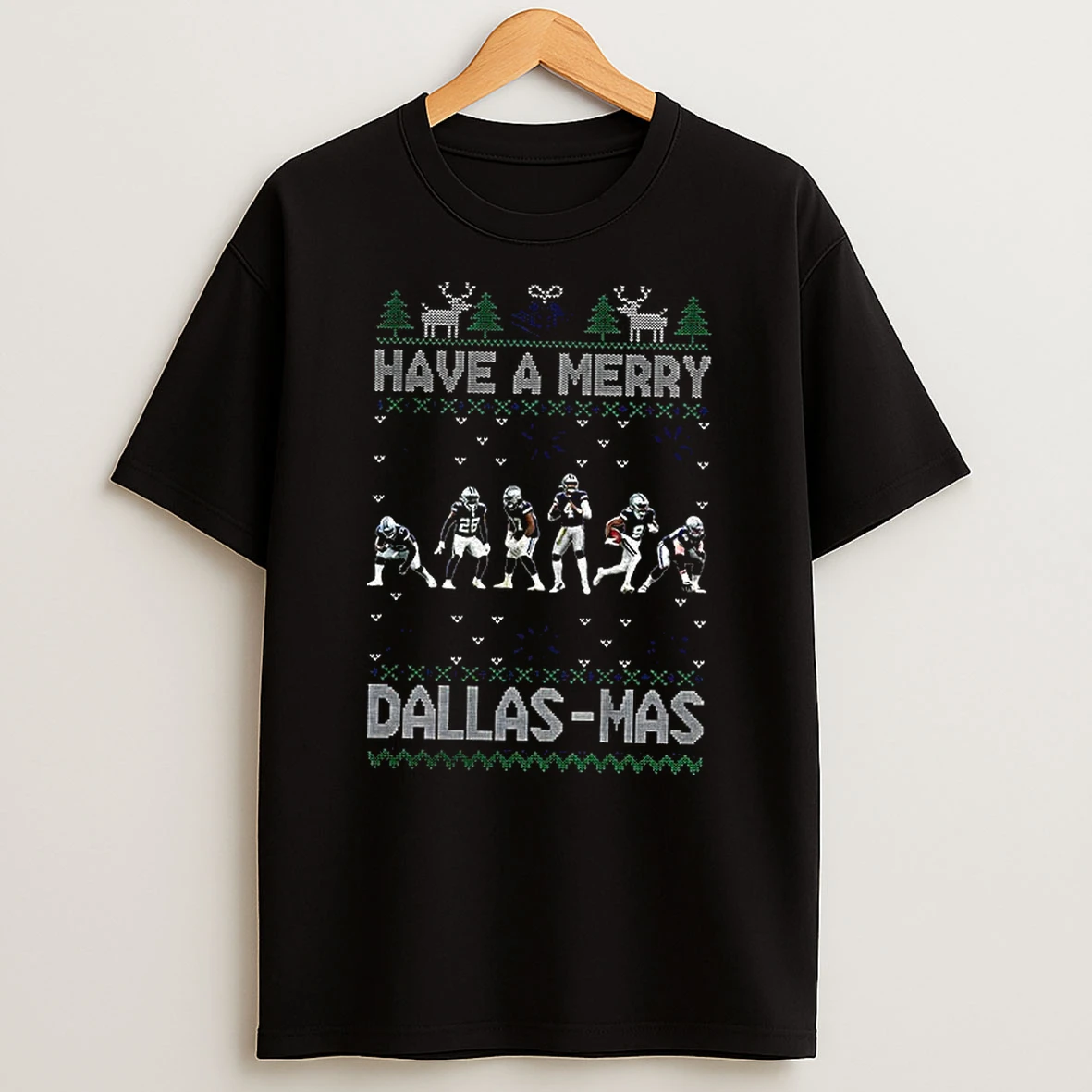 Dallas Cowboy Football Have A Merry Dallas Mas Merry Christmas Tshirt Hoodie