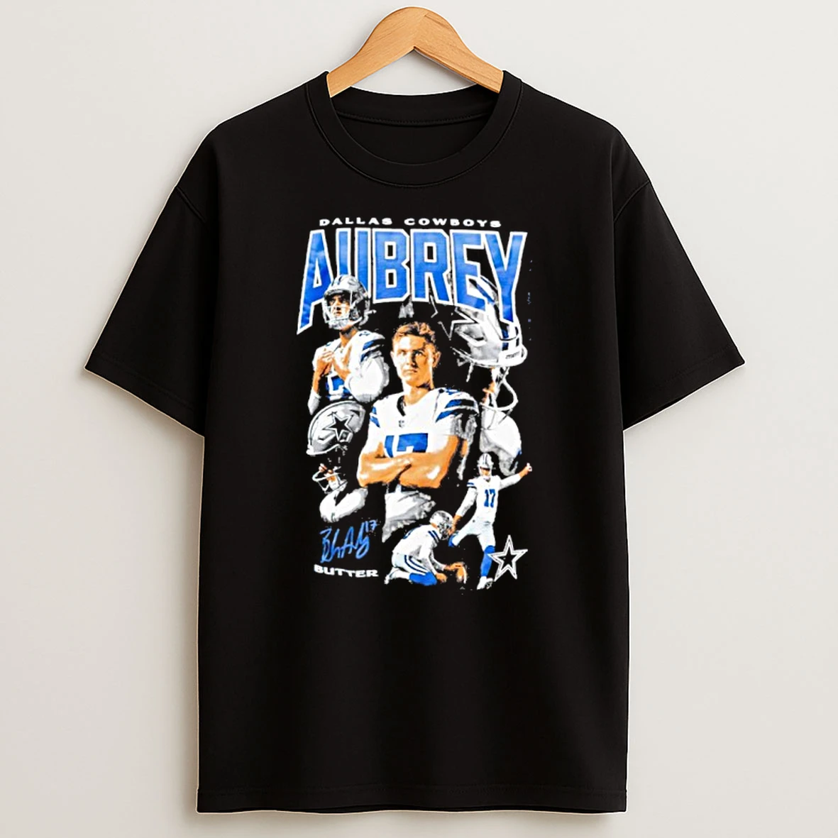 Dallas Cowboys Brandon Aubrey Butter 2025 Tshirt Hoodie