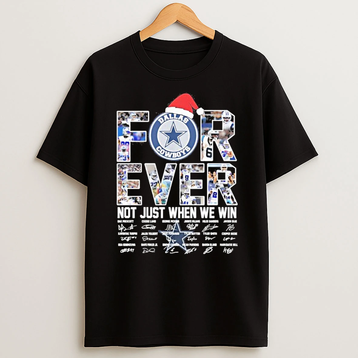 Dallas Cowboys Christmas Forever Not Just When We Win Tshirt Hoodie