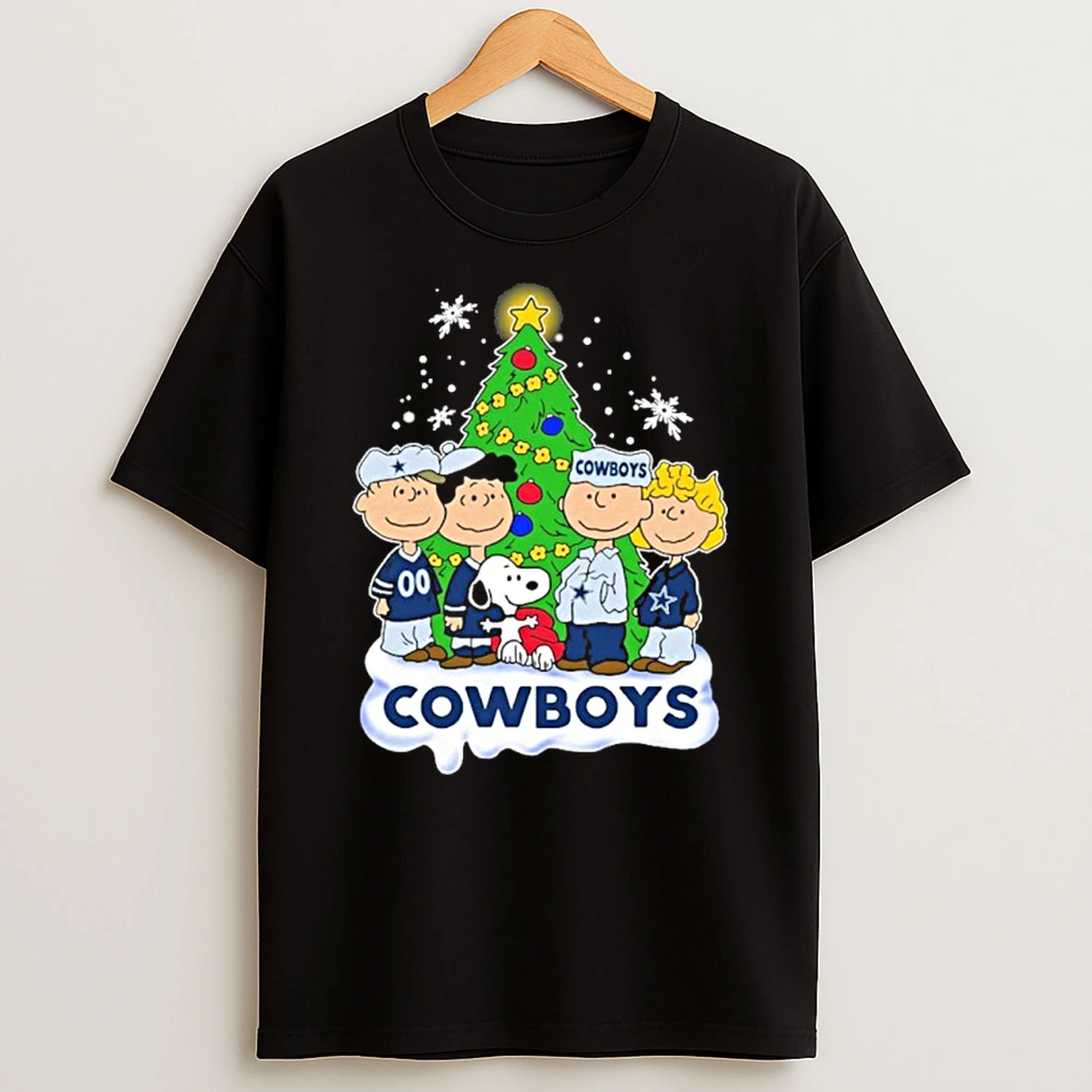 Dallas Cowboys X The Peanuts Christmas 2025 Tshirt Hoodie