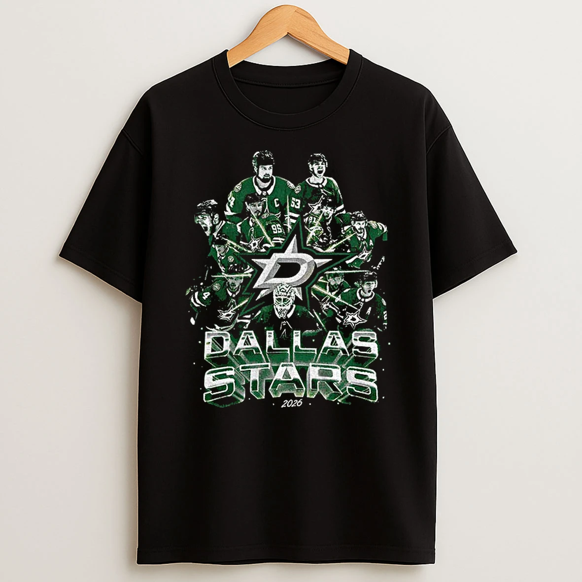 Dallas Stars Hockey Team 2026 Vintage Graphic Tshirt Hoodie