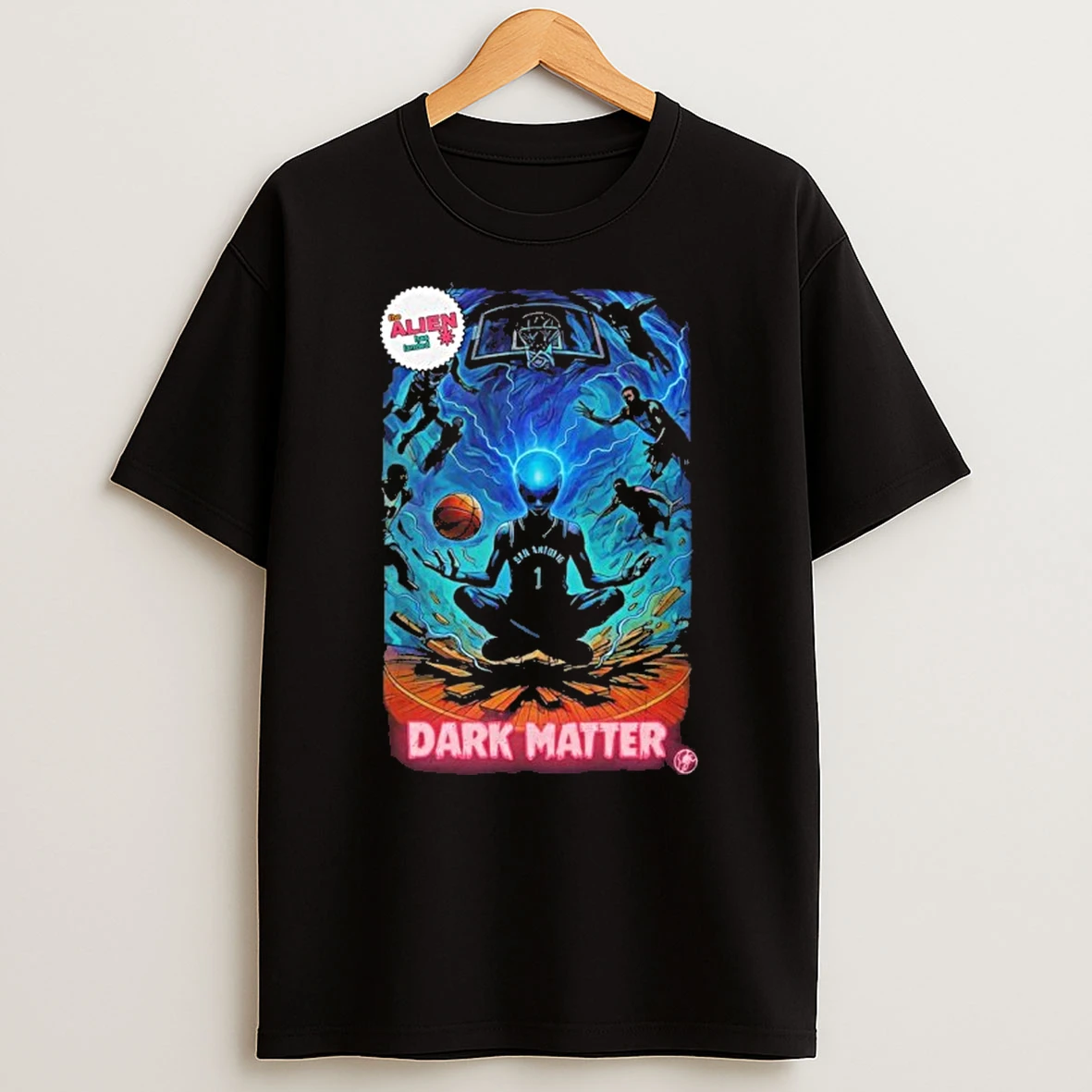 Dark Matter Alien San Antonio Spurs Tshirt Hoodie