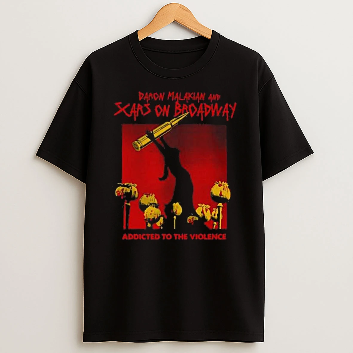 Daron Malakian And Scars On Broadway Addicted To The Violence Tshirt Hoodie