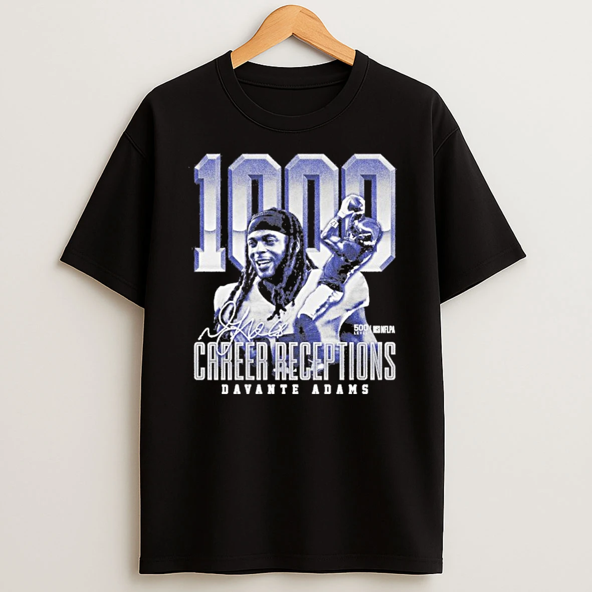 Davante Adams Los Angeles Rams 1000 Career Receptions Tshirt Hoodie