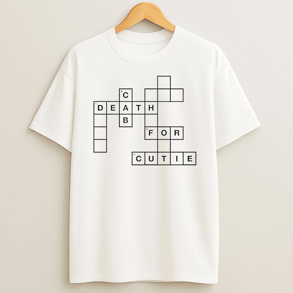Death Cab For Cutie Crossword Circle Tshirt Hoodie