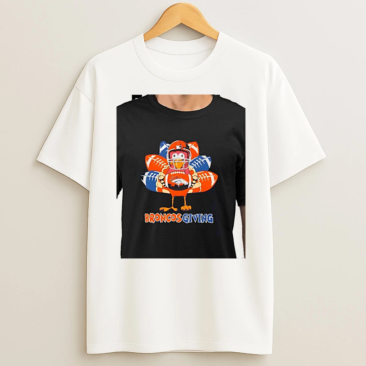 Denver Broncos Thanksgiving Turkey Tshirt Hoodie