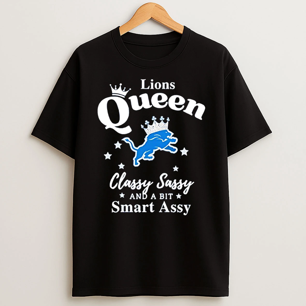 Detroit Lions Queen Classy Sassy And A Bit Smart Assy Tshirt Hoodie