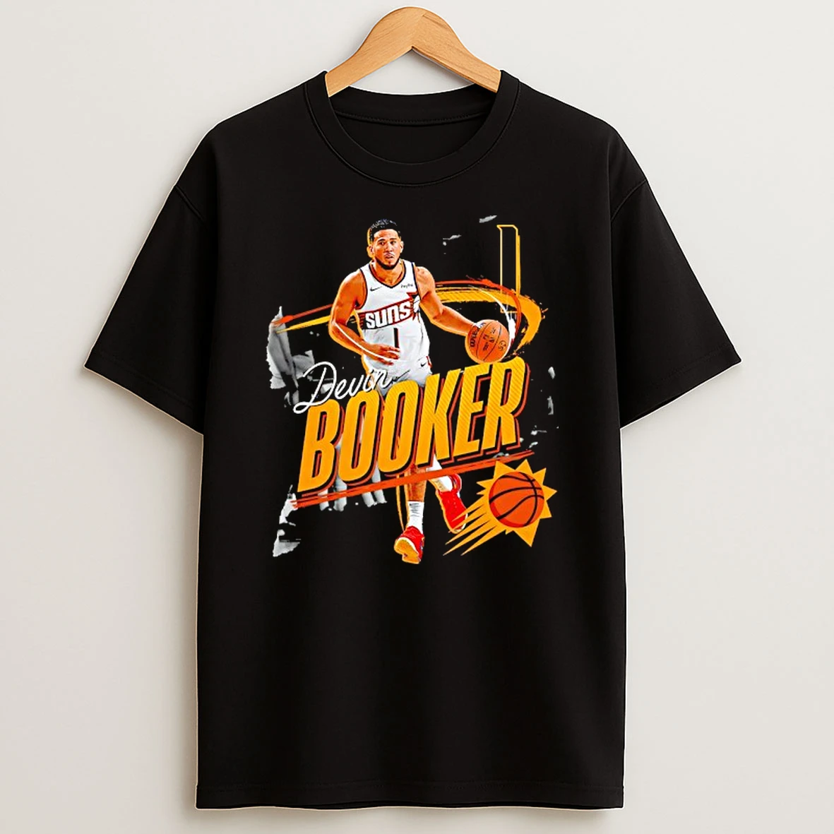 Devin Booker 1 Phoenix Suns Basketball Player Tshirt Hoodie