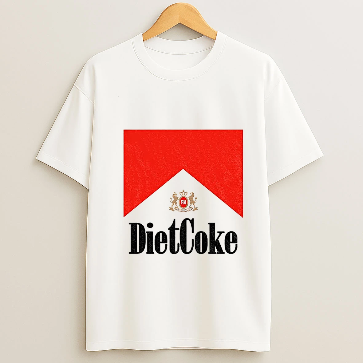 Diet Cigs Diet Coke Marlboro Logo Parody Tshirt Hoodie