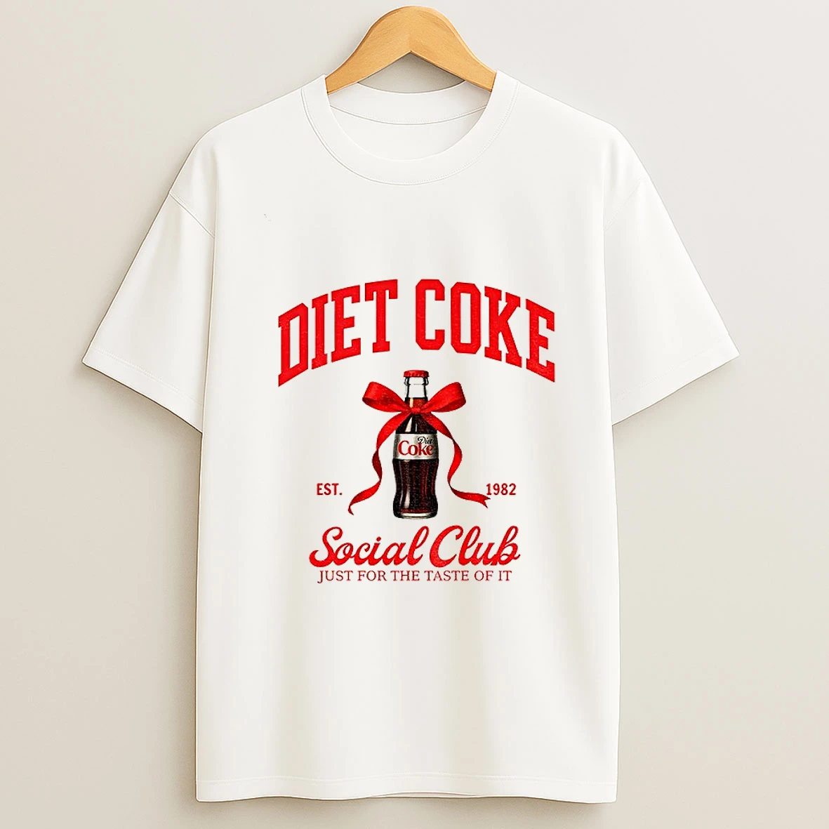 Diet Coke Coquette Social Club Just For The Taste Of It Est 1982 Tshirt Hoodie