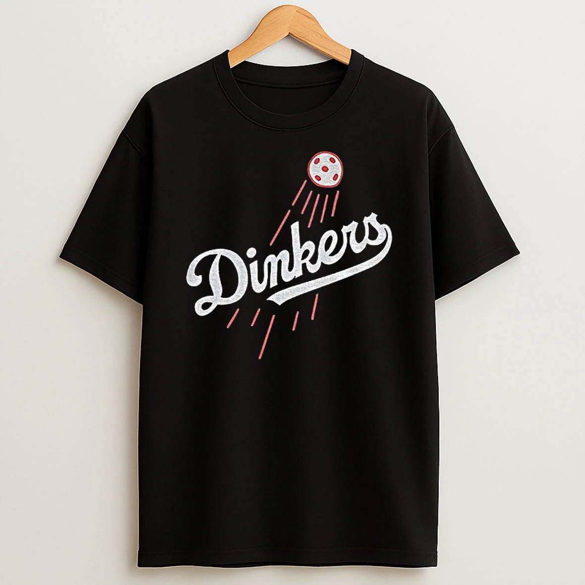 Dinkers Los Angeles Dodgers Inspired Pickleball Tshirt Hoodie