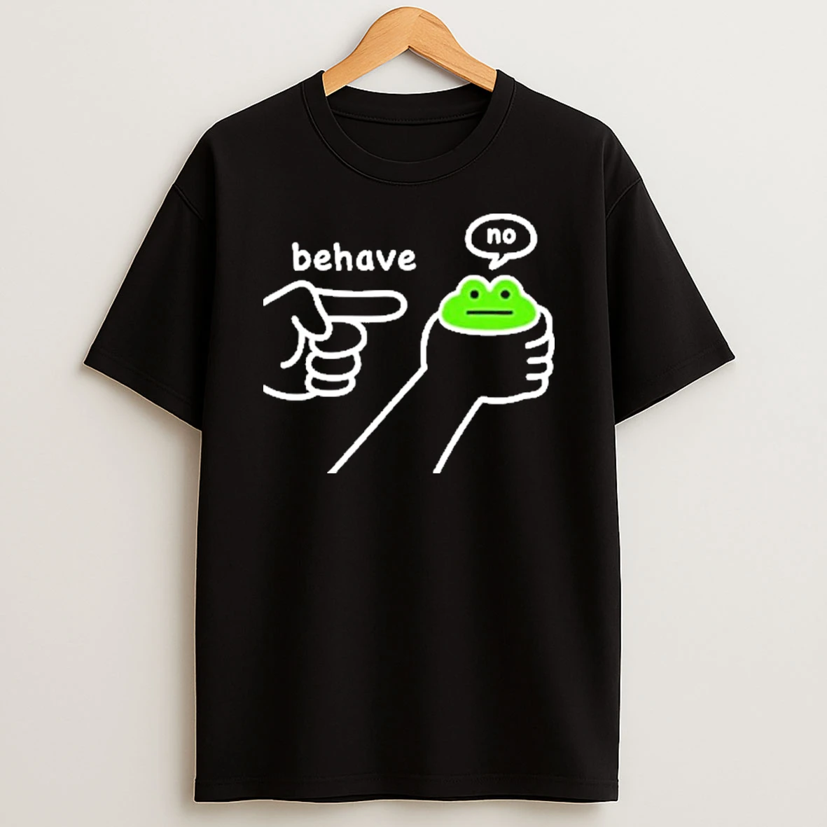 Dishonest Frog Frog Meme Behave No Tshirt Hoodie