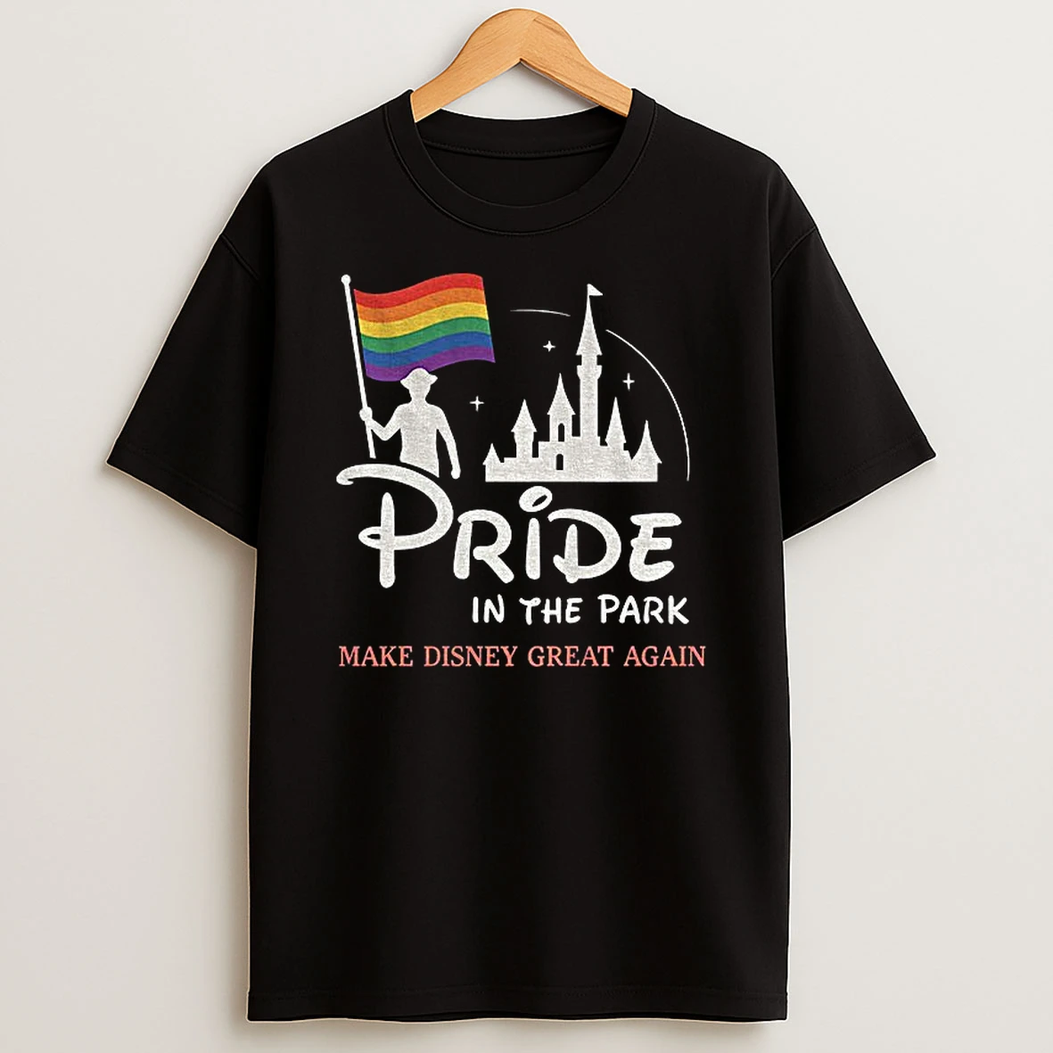 Disneyland Pride In The Park Make Disney Great Again Parody Lgbt Tshirt Hoodie