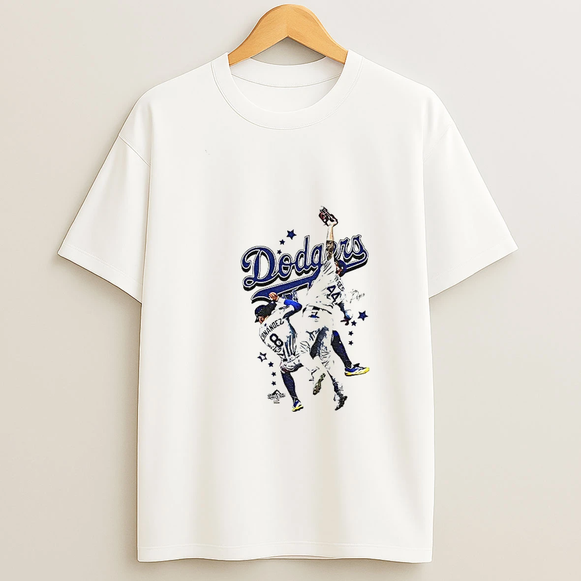 Dodgers Andy Pages And Kike Hernandez Game 7 Saving Catch La Dodgers World Series 2025 Tshirt Hoodie