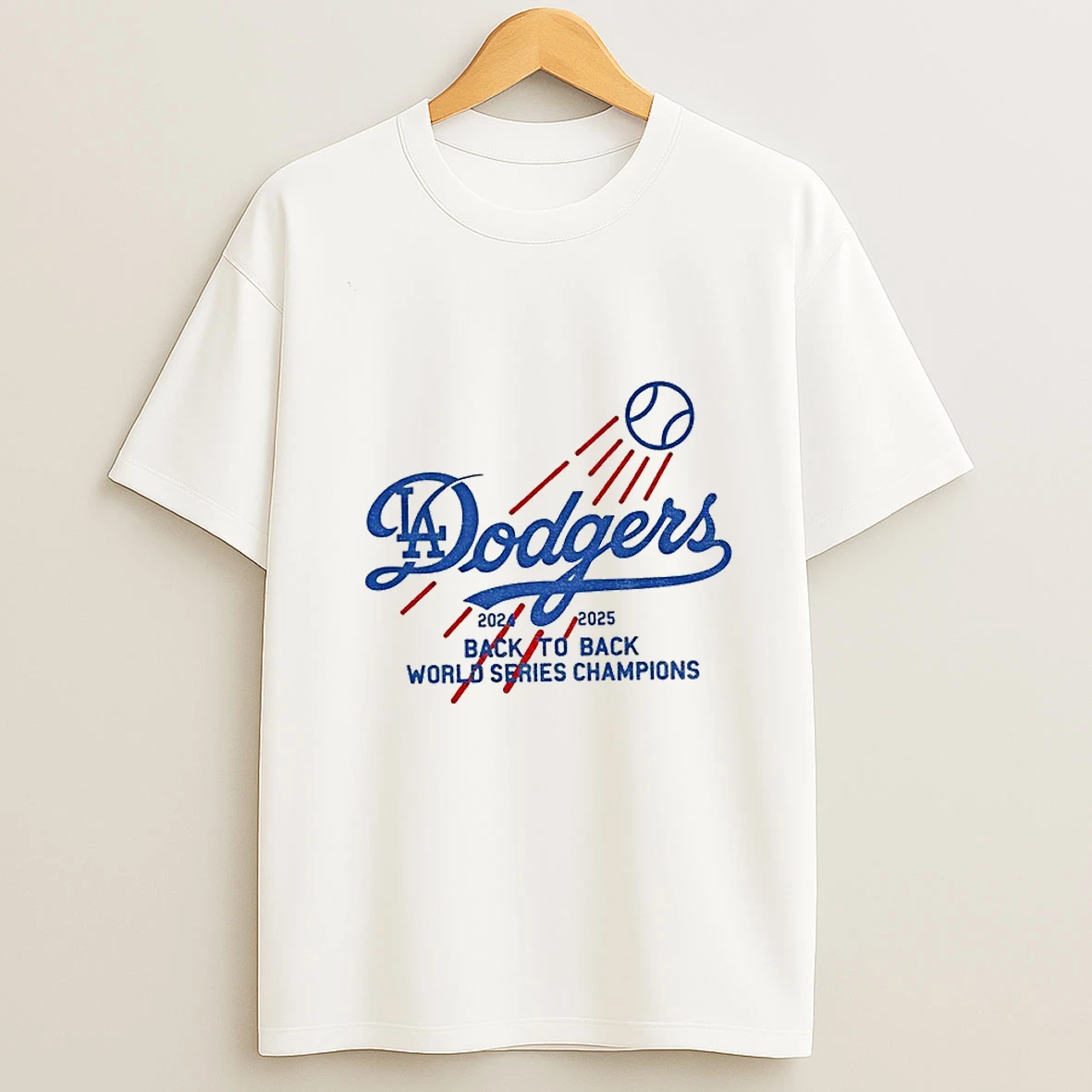 Dodgers Back 2 Back Nl Champions 2024 2025 Tshirt Hoodie