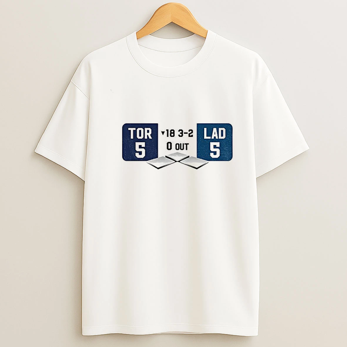 Dodgers Blue Jays World Series Tor 5 5 Lad Tshirt Hoodie