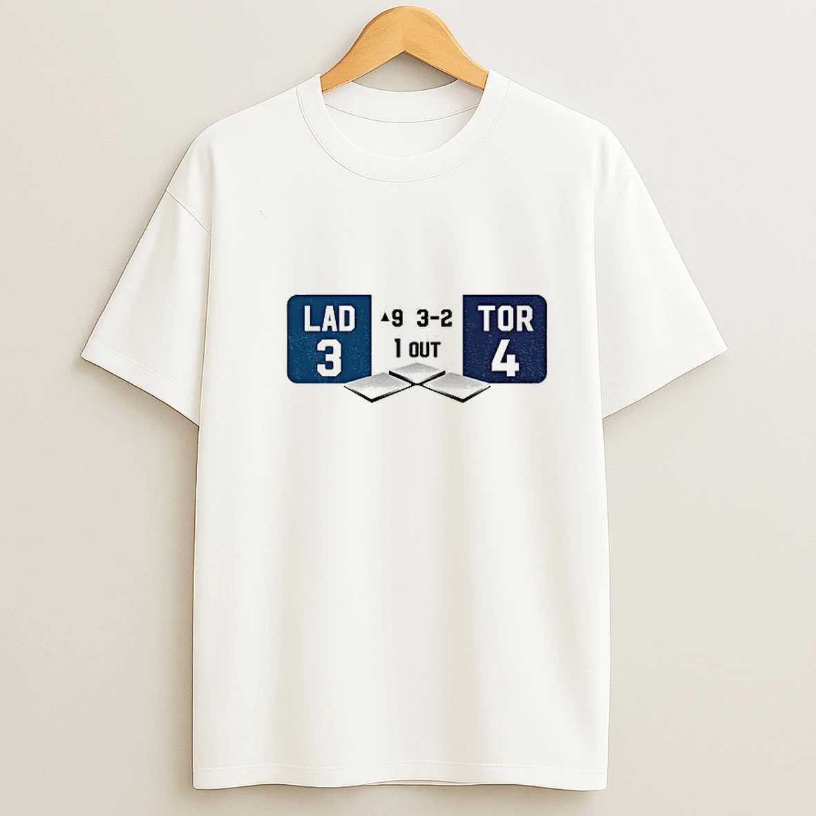 Dodgers Blue Jays World Series Win Lad 3 4 Tor Tshirt Hoodie