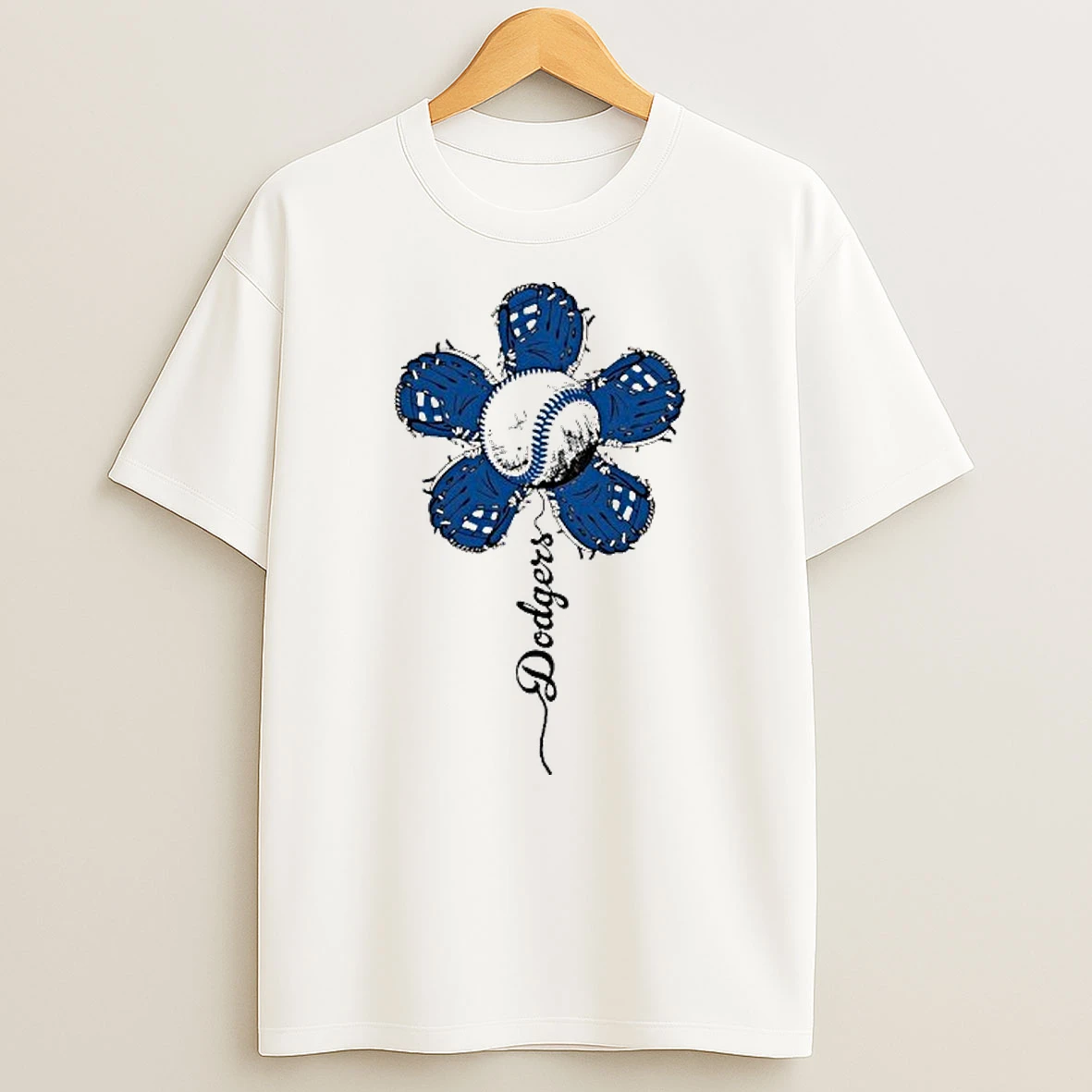 Dodgers Last Ball Flower Tshirt Hoodie