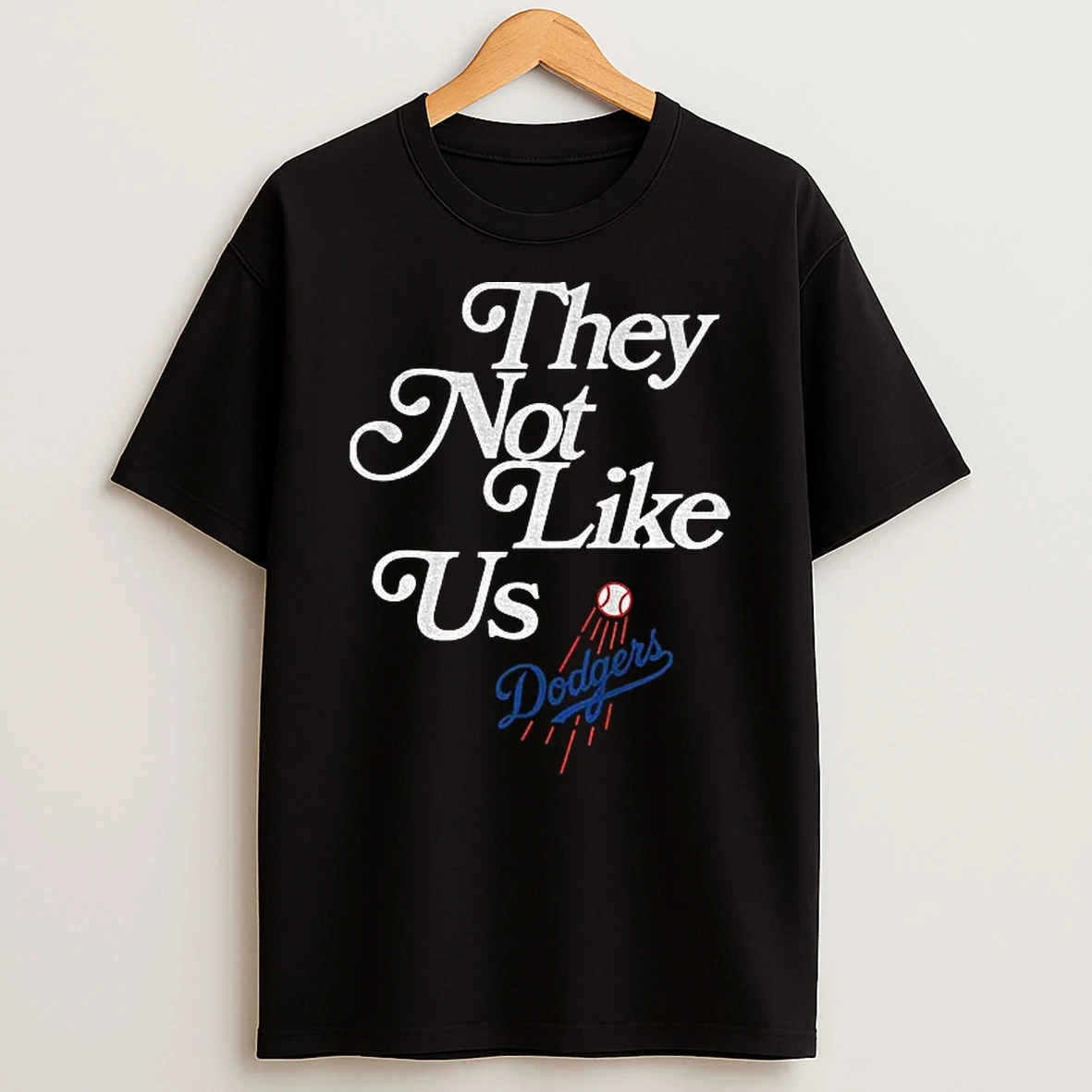 Dodgers They Not Like Us Mlb 2025 Tshirt Hoodie