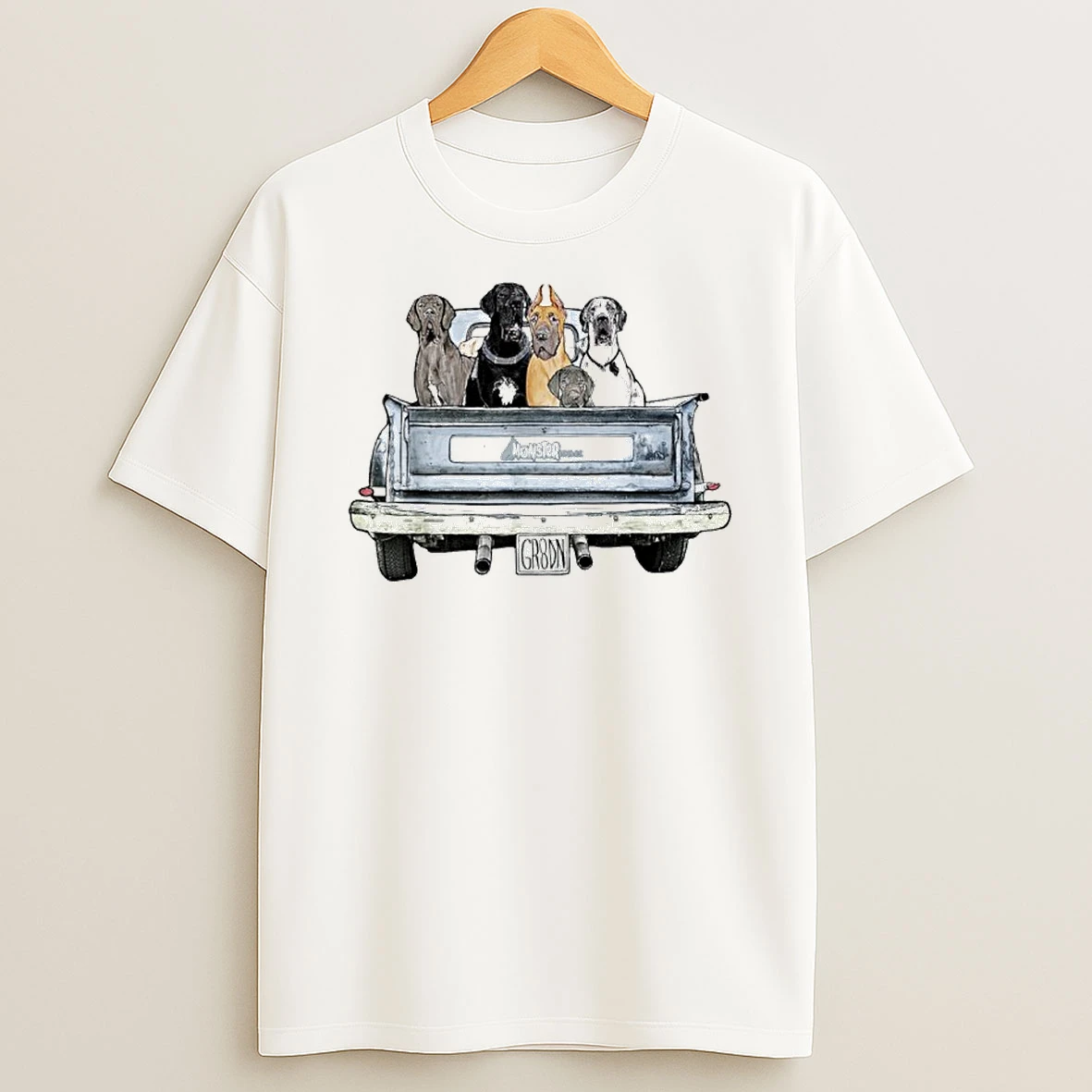 Dogs Car Monster Mutts Gr8nd Tshirt Hoodie