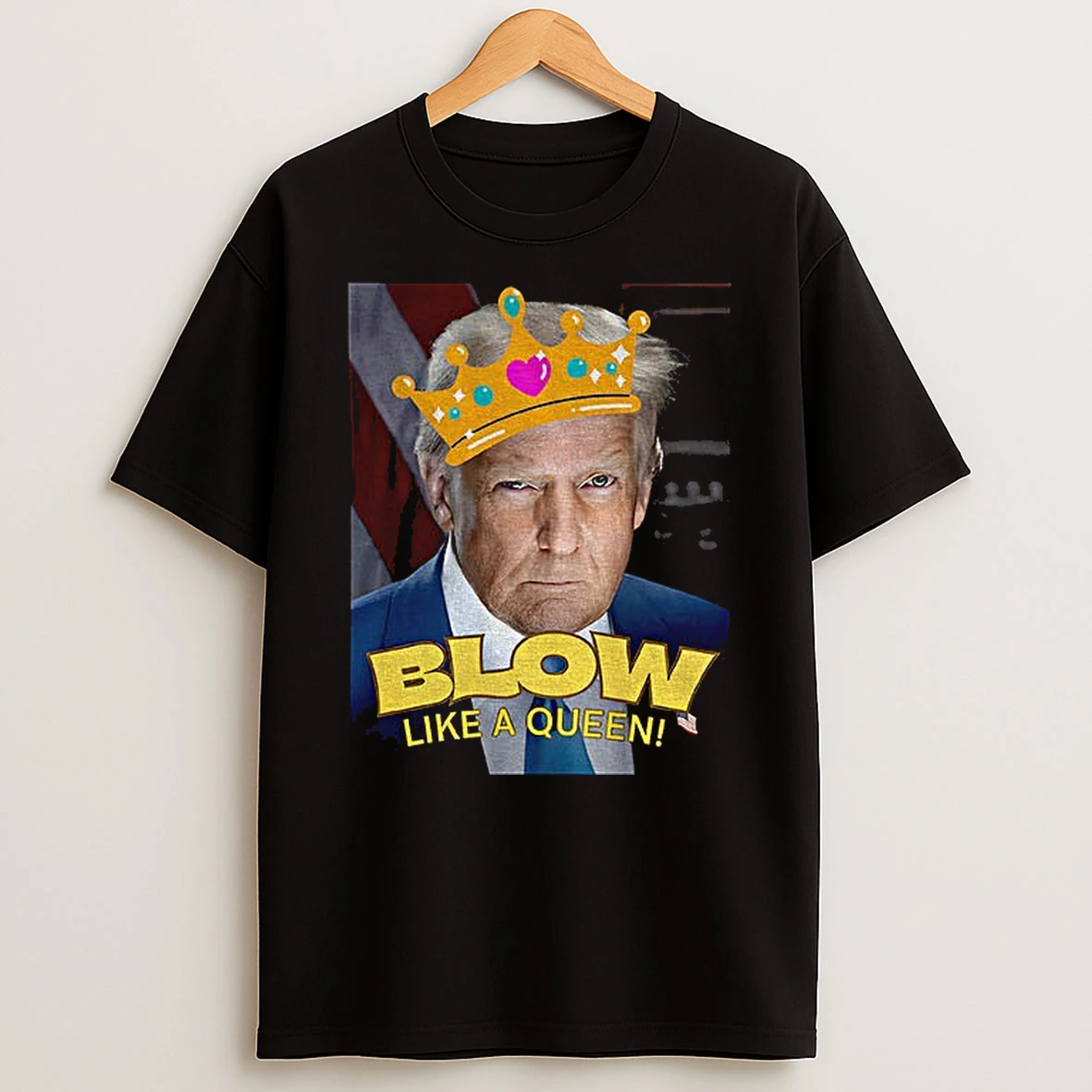 Donald Trump Blow Like A Queen Blows Bubba Anti Trump Tshirt Hoodie