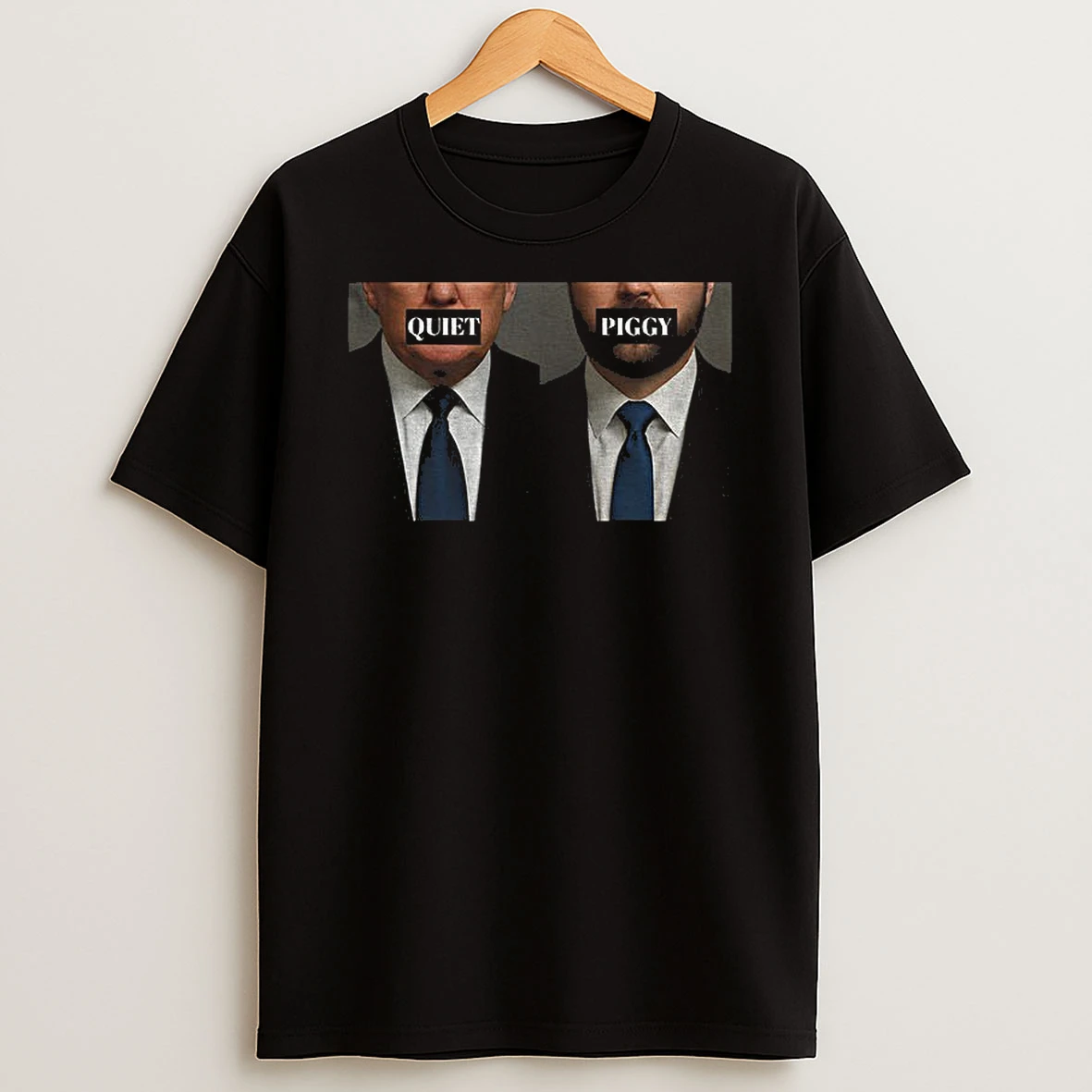 Donald Trump And Bill Clinton Quiet Piggy Fdt Vintage Tshirt Hoodie