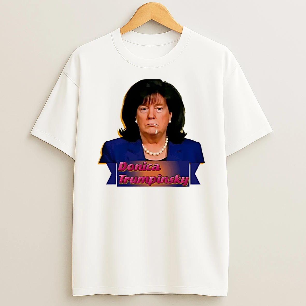 Donica Trumpinsky Donald Trump Donica Lewinsky Vs Bill Clinton Anti Trump Tshirt Hoodie